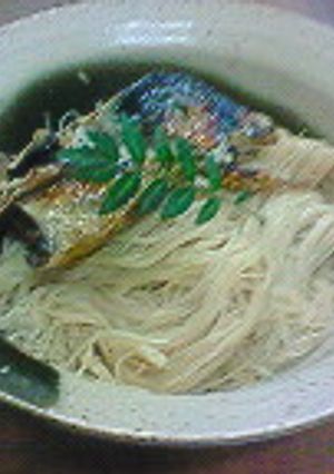 滋賀県長浜の味　焼き鯖そうめん-レシピのメイン写真