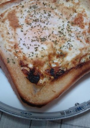 朝は簡単に☆チーズハムエッグトースト♪-レシピのメイン写真