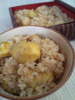 季節の味!旬のほっこり☆栗ごはん☆-レシピのメイン写真