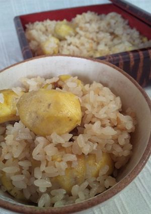 季節の味!旬のほっこり☆栗ごはん☆-レシピのメイン写真