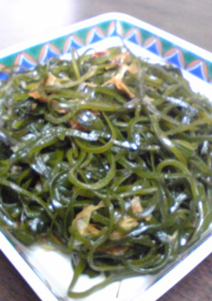 ☆母の味☆簡単♪切り昆布の油炒め☆-レシピのメイン写真