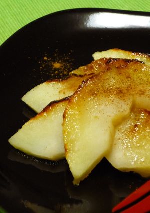 簡単おやつ！　焼きりんご♪-レシピのメイン写真