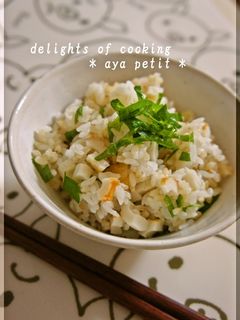 ☆ちくわと大葉の混ぜご飯☆-レシピのメイン写真