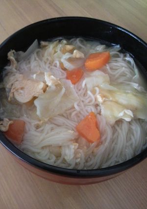 いつものにゅうめんが…さっぱり変身！！-レシピのメイン写真
