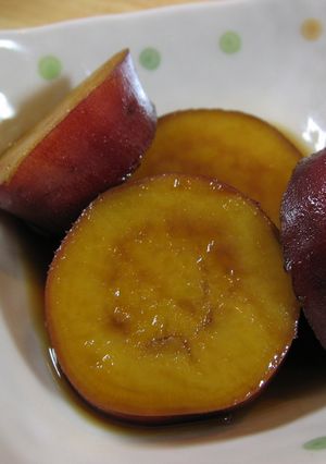 簡単！おばあちゃんの甘～いサツマイモ煮-レシピのメイン写真