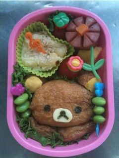 キャラ弁*リラックマ第2段弁当-レシピのメイン写真
