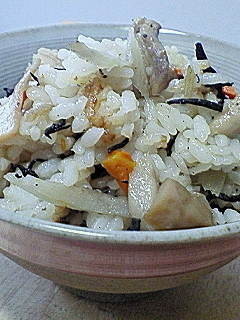具だくさん!炊き込みご飯(圧力鍋)-レシピのメイン写真