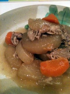 大根と豚バラの炒め煮-レシピのメイン写真