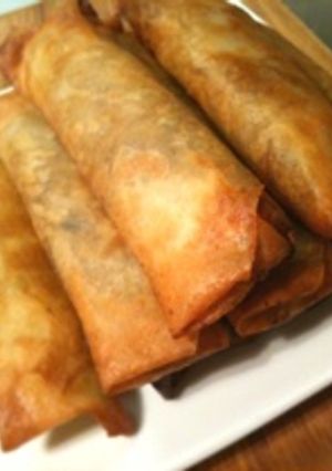 豚キム中華春巻き＆ツナキャベチーズ春巻き-レシピのメイン写真