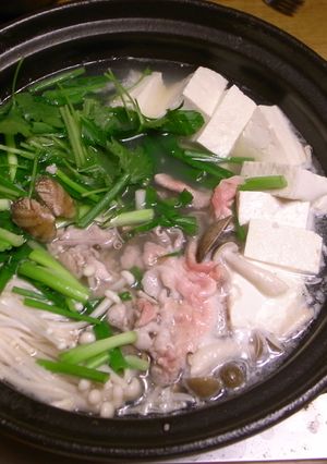 あさりと豚肉のにんにく鍋-レシピのメイン写真
