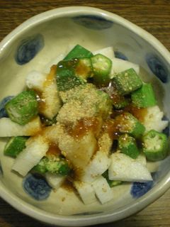 山芋とオクラのサラダ-レシピのメイン写真