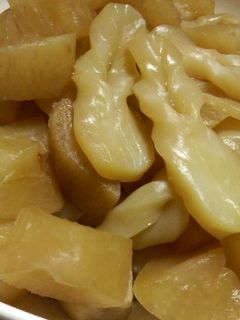 ホロホロ大根とこんにゃくの煮物 -レシピのメイン写真