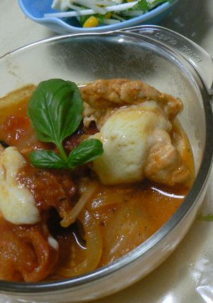 チーズ入り鶏肉のトマト煮-レシピのメイン写真