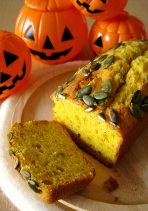 つぶつぶかぼちゃのパウンドケーキ-レシピのメイン写真