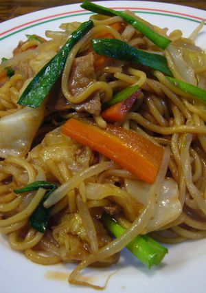 スパイシー！ヘルシー！蒸し焼きそば-レシピのメイン写真