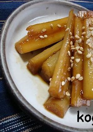 安いのに絶品!ごぼうの甘酢煮 -レシピのメイン写真