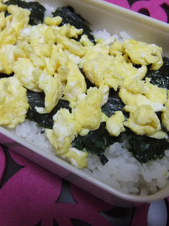 我が家ののり弁✿のりたま弁当-レシピのメイン写真
