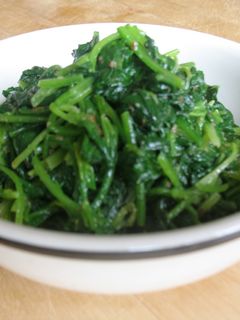 ほうれん草のFlax seed和え-レシピのメイン写真