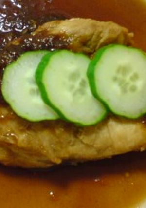 チキンの白桃煮-レシピのメイン写真