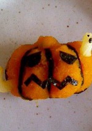 ✿ハロウィンキャラ 虫カボくん-レシピのメイン写真
