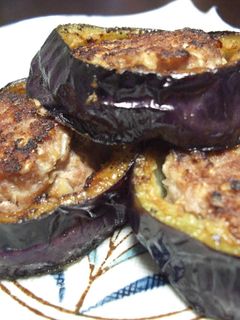 簡単♪茄子の肉詰め-レシピのメイン写真
