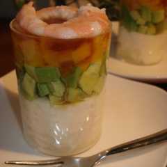รูปของ 青じそドレで☆デザートみたいな豆腐の前菜