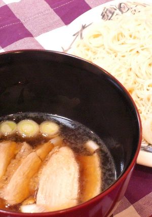 鴨せいろ風鶏そうめん-レシピのメイン写真