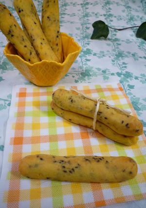 ポテトとベーコンの米粉チェダースティック-レシピのメイン写真