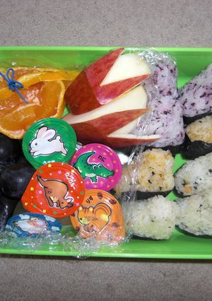 運動会のお弁当2009 ご飯編(覚書)-レシピのメイン写真