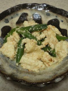 明太子と豆腐のバター炒め-レシピのメイン写真