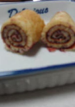 ロールホットケーキ-レシピのメイン写真
