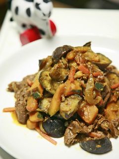 牛肉となすの炒めもの♬-レシピのメイン写真