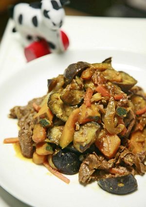 牛肉となすの炒めもの♬-レシピのメイン写真