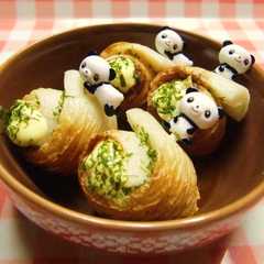 รูปของ クルクルちくわキャベツ✿ソースマヨ✿
