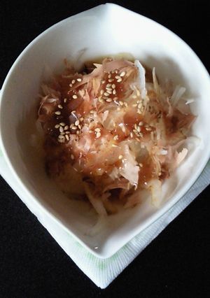 さらし玉ねぎの青しそこく仕立てかけ-レシピのメイン写真