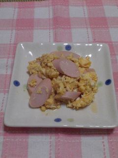 魚肉スクランブルエッグポン酢炒め-レシピのメイン写真