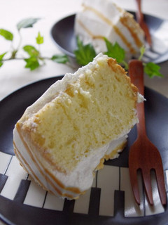 ふわふわしっとり♪バニラシフォンケーキ-レシピのメイン写真