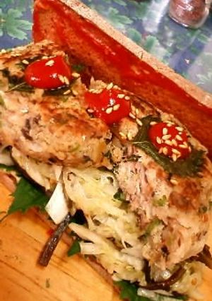 さばバーグ-レシピのメイン写真
