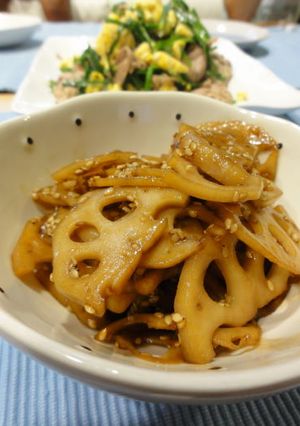 超特急★れんこんの甘辛きんぴら-レシピのメイン写真
