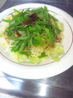 青じそサラダスパ-レシピのメイン写真