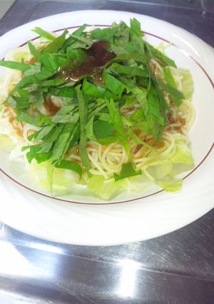 青じそサラダスパ-レシピのメイン写真
