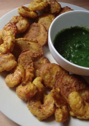 インドの天ぷら：海老と野菜のパコラ-レシピのメイン写真