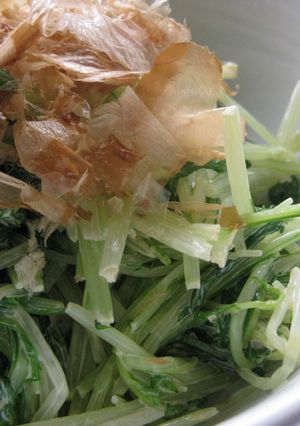 ツ〜ンと大人味☆水菜のワサマヨ和え-レシピのメイン写真