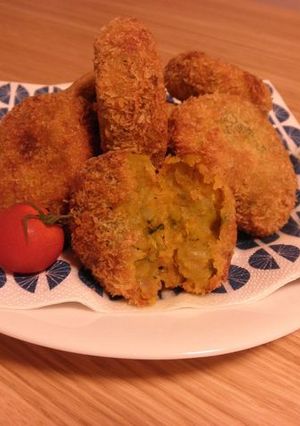 ほくほく♬かぼちゃのコロッケ♬-レシピのメイン写真