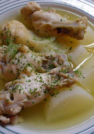 鶏手羽元と大根のスープ-レシピのメイン写真