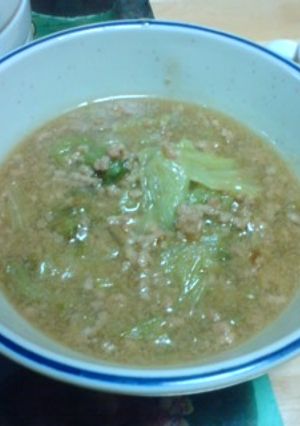 レタスのひき肉あんかけ-レシピのメイン写真