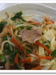 野菜炒め(今夜は和風)-レシピのメイン写真