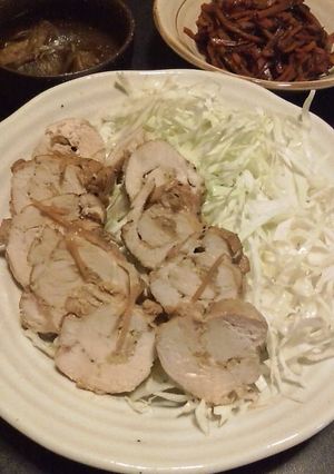食欲の秋！のチキンロール-レシピのメイン写真