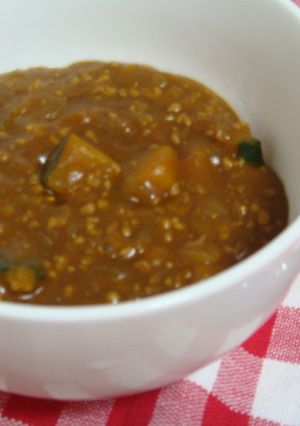 ハロウィン★かぼちゃのキーマカレー-レシピのメイン写真
