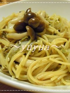 青じそドレッシングで 和風パスタ-レシピのメイン写真
